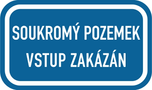 Pozemek Soukromý pozemek