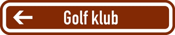 Golf Směrová golf